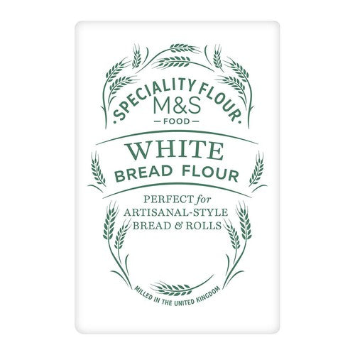 M&S Canadian Very Strong White Bread Flour 1.5kg, imported from the UK