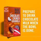 Rude Health chocolate crunch granola 400g, imported from the UK