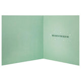 M&S Star Wars Yoda X-Wing birthday card square - British product