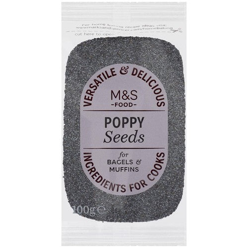 Marks and Spencer Poppy Seeds 100g, imported from the UK