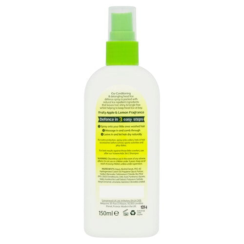 Vosene Kids Defence Spray Apple and Lemon Fragrance