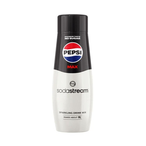SodaStream Pepsi Max cola syrup 440ml (British brand)