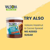 Valsoia dairy-free hazelnut and cocoa chocolate spread 400g (British brand)