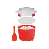 Sistema Red Microwave Rice Steamer 2.6L (British brand)