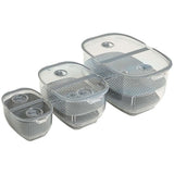 M&S nesting fridge storage containers set of 3, imported from the UK