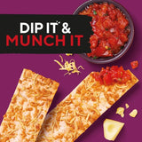 Ryvita Three Cheese Flatbread Crackers 125g, imported from the UK