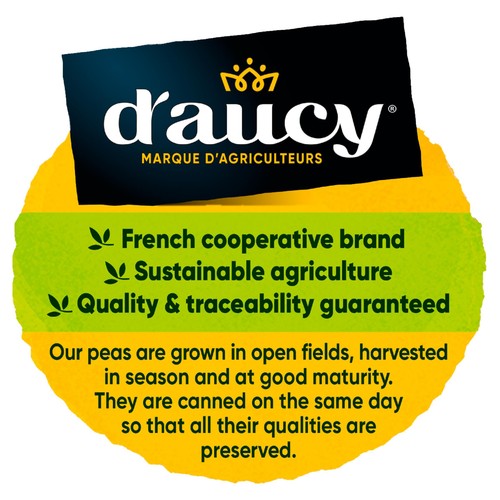 D'aucy Extra Fine Petits Pois 400g - British product