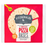 Fitzgeralds skinny Italian pizza bases 4 x 90g - British product