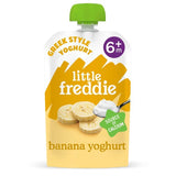 Little Freddie Organic Banana Greek Style Yoghurt Baby Food Pouch 6 M