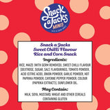 Snack a Jacks sweet chilli rice cakes 19g multipack (British brand)