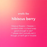 Method Hibiscus Berry Foaming Hand Wash 300ml, imported from the UK