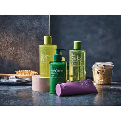 M&S body lotion Watermint & Lemon Basil 250ml, imported from the UK
