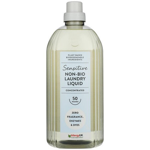 M&S sensitive non-bio laundry liquid zero fragrance 1.5L, imported from the UK