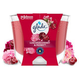 Glade Peony & Cherry large scented candle 204g, UK version