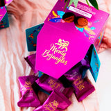 Monty Bojangles cocoa dusted chocolate truffles box with 14 pieces, imported from the UK