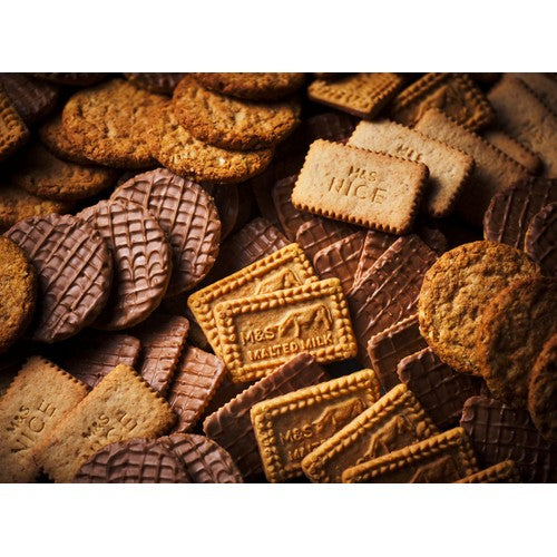 M&S Oat Crunch rolled oat biscuits 300g, imported from the UK