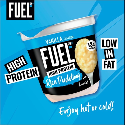FUEL10K vanilla rice pudding 210g - British product