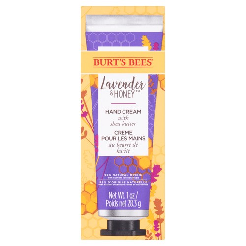 Burt's Bees Moisturising Hand Cream with Shea Butter, Lavender and Honey - British product