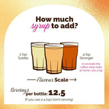 Monin Salted Caramel No Added Sugar syrup 250ml, imported from the UK