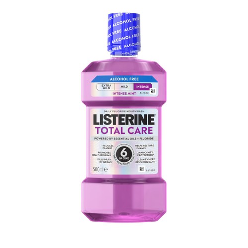 Listerine Total Care Intense Mint mouthwash - British product