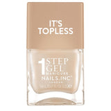 Nails.INC Topless Demi nude gold shimmer nail polish (British brand)