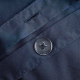 M&S Cotton Rich Bedding Set, Double Navy