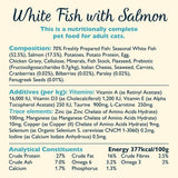 Lily's Kitchen white fish with salmon dry cat food, UK version