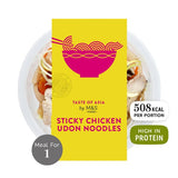 MS Sticky Chicken Udon Noodles Bowl - Taste of Asia
