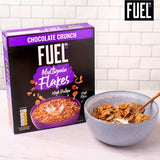 FUEL10K Chocolate Multigrain Flakes High Protein Breakfast Cereal
