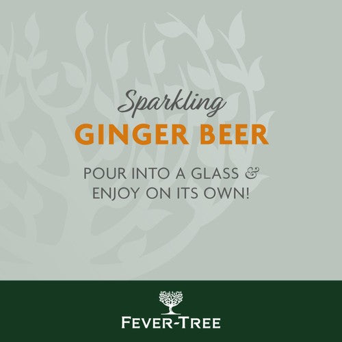 Fever-Tree light premium ginger beer 500ml - British product