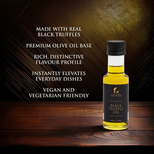TruffleHunter black truffle oil 100ml (British brand)