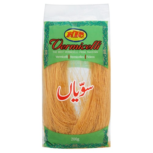 KTC Vermicelli dry pasta 200g plastic bag, UK version