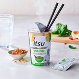 Itsu chilli miso instant noodles pot 64g, UK version