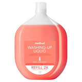 Method Peach Pink Pepper washing up liquid refill 1L, imported from the UK