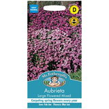 Mr Fothergills Seeds - Aubrieta Large Flowered Mixed