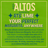 Olmeca Altos Tequila Ready to Serve Margarita premixed cocktail 75cl, imported from the UK