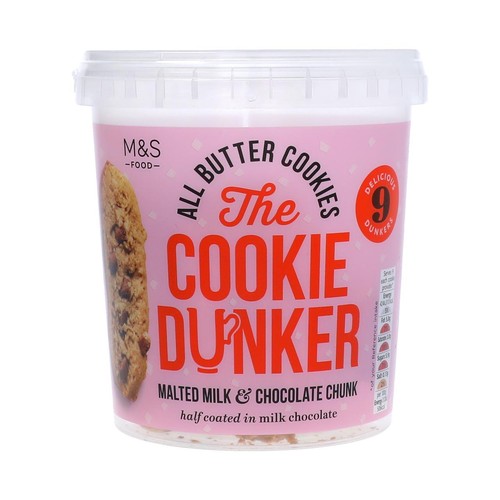 M&S The Original Cookie Dunker cookies 180g, imported from the UK