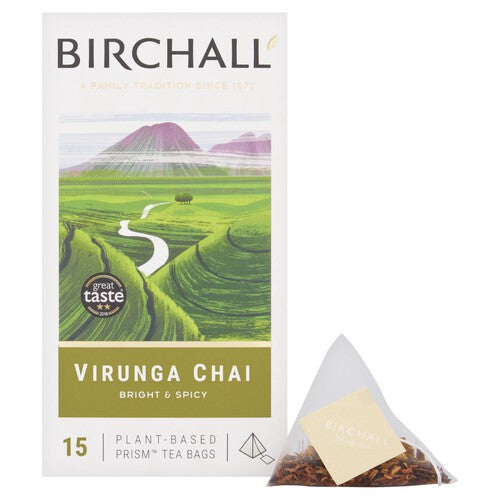 Birchall Virunga Chai - 15 Prism Tea Bags