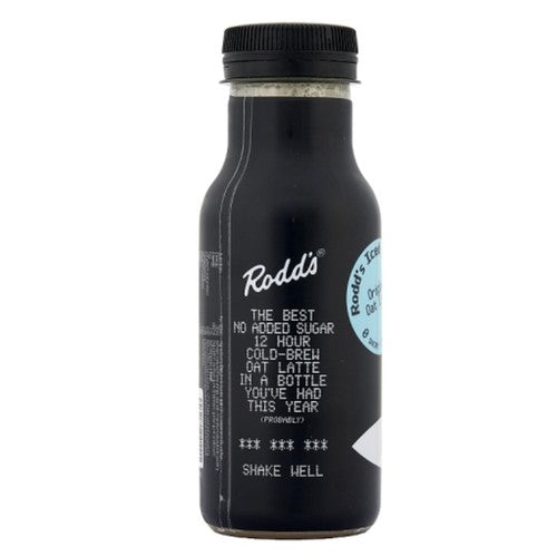 Rodd's Original Cold Brew Oat Latte 250ml, imported from the UK