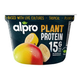 Alpro Plant High Protein Mango  Banana Yoghurt Alternative