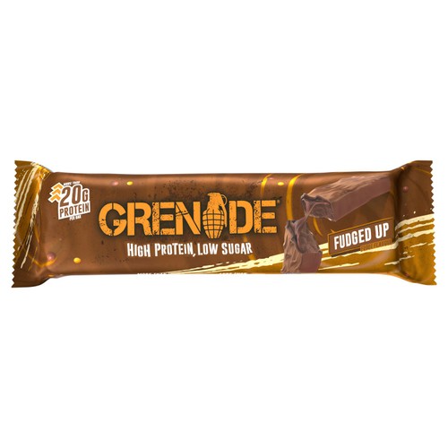 Grenade Fudged Up Protein Bar Chocolate Fudge 60g, UK version