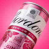 Gordon's pink gin and tonic canned cocktail 250ml, UK version