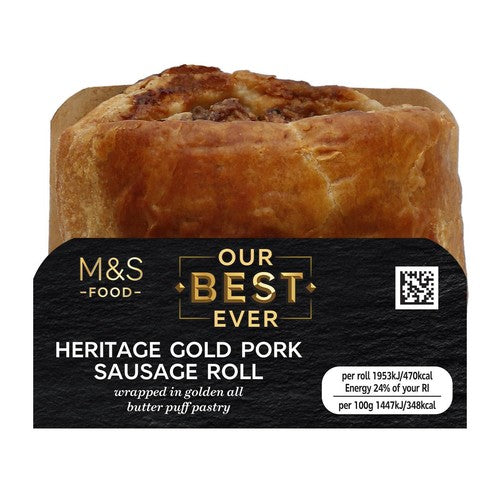 M&S Our Best Ever sausage roll 135g - British product