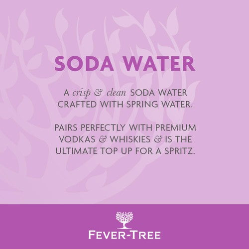Fever-Tree premium soda water 500ml - British product