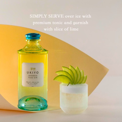 UKIYO Japanese Yuzu Citrus Gin