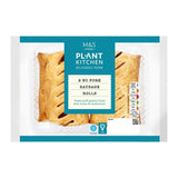 M&S vegan no pork sausage rolls 2 per pack, imported from the UK