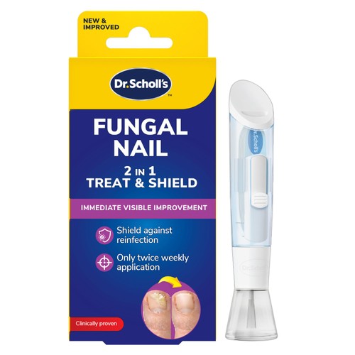 Scholl Fungal Nail 2 in 1 Treat & Shield 3.8mL - British product