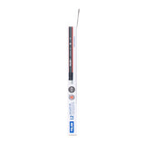 Milan HB triangular graphite pencils with eraser box of 12, imported from the UK