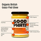 GOOD PHATS Organic British Grass-Fed Ghee