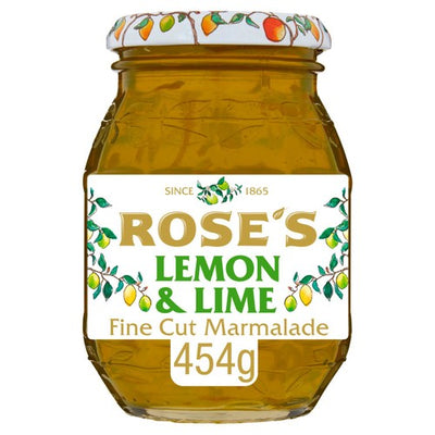 M&S Rose's Lemon & Lime Fine Cut Marmalade 454g- Buy online at McGrocer